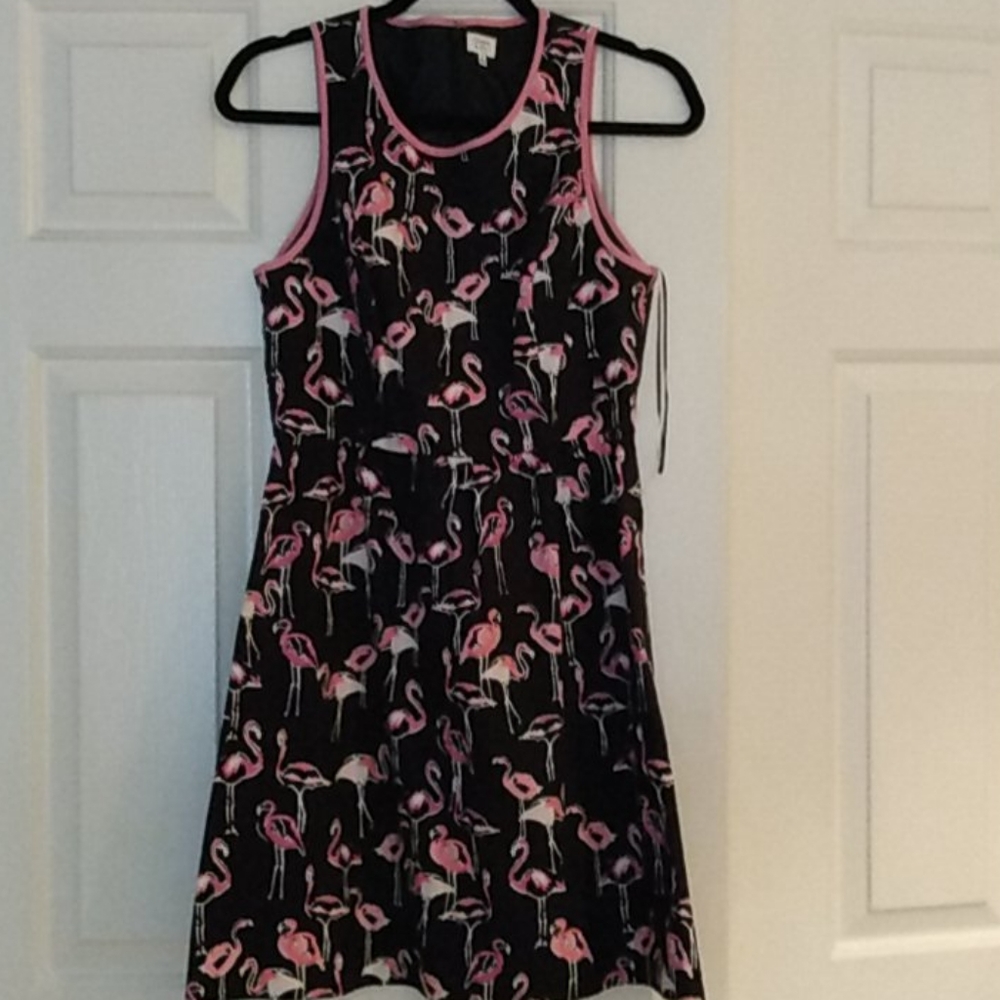 Crown and Ivy Flamingo sleeveless Dress